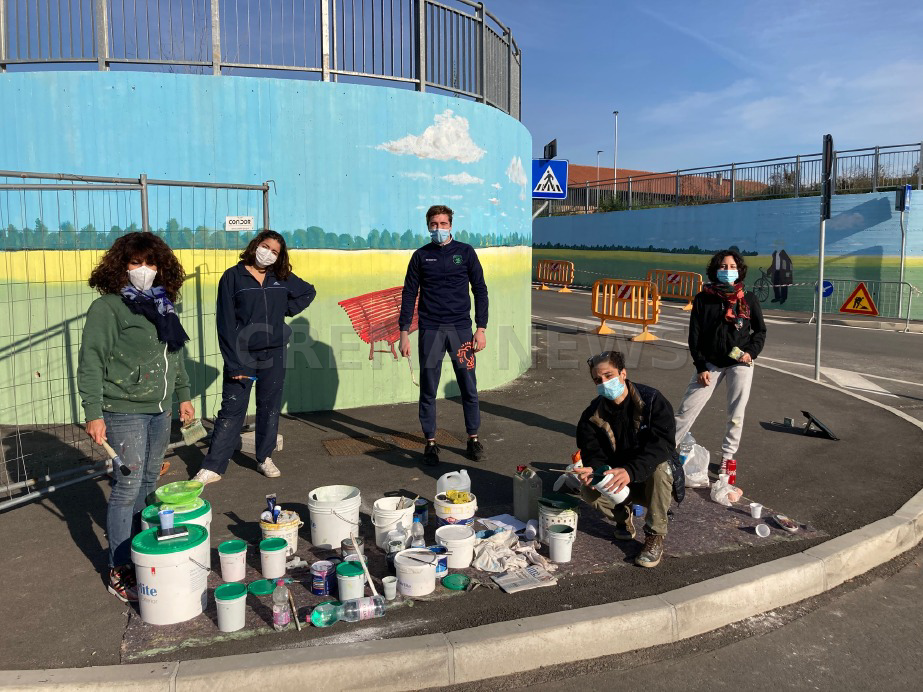 Crema News - E il murale va