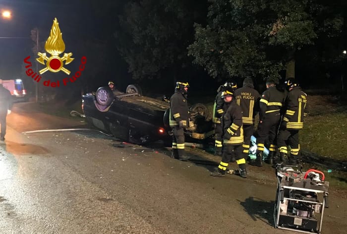 Crema News - Auto contro palo