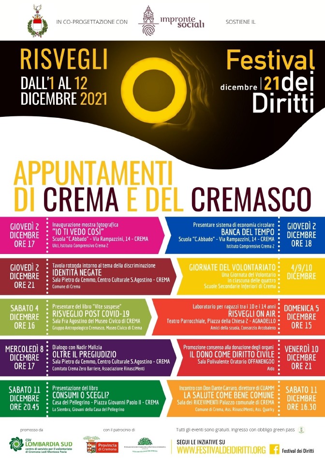 Crema News - Festival dei diritti