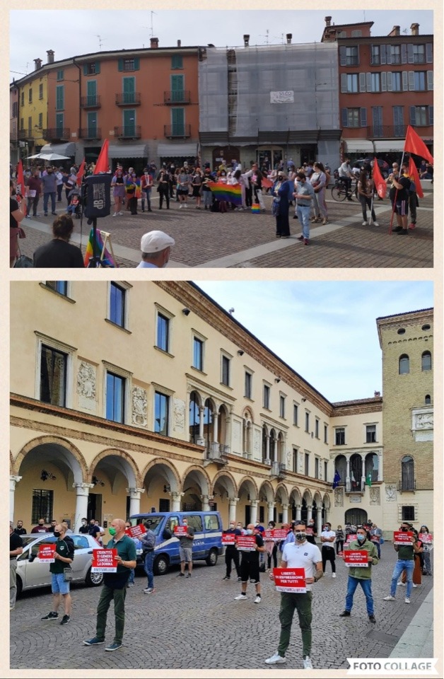 Crema News - Ddl Zan, due manifestazioni