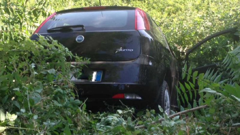 Crema News - Auto fuori strada e un ferito a Cumignano sul Naviglio