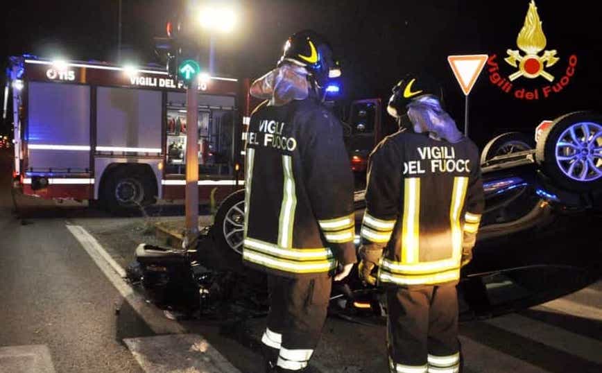 Crema News - Auto nel fosso