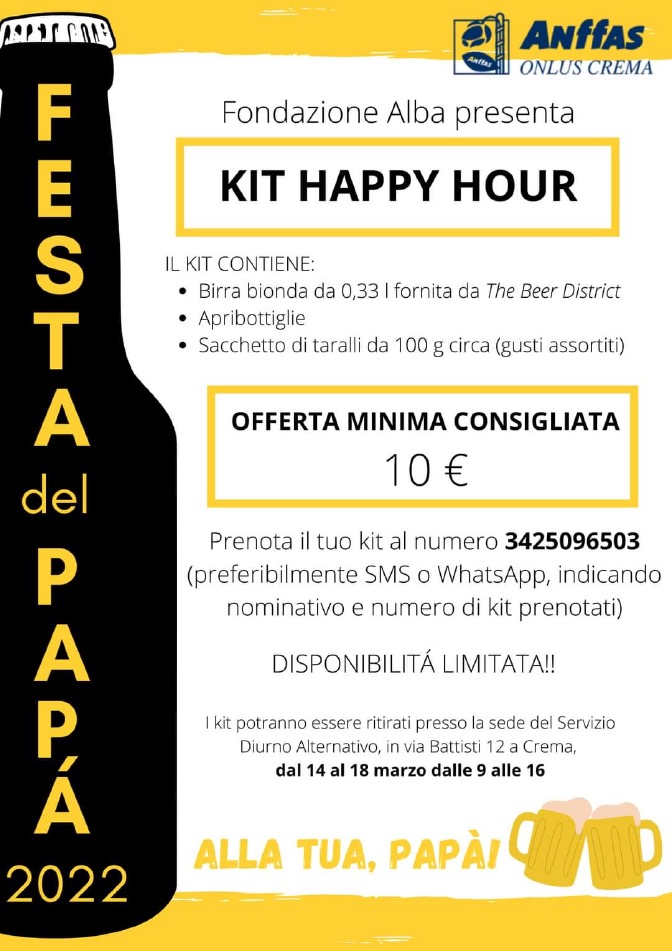 Crema News - Un regalo a papà, da Anffas