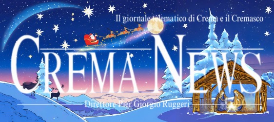 Logo di Crema News - notizie da Crema e Cremasco. Logo Natale 2024