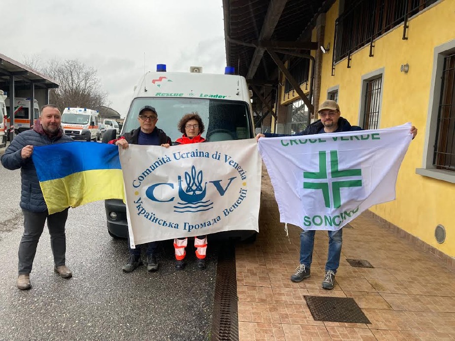 Crema News - Soncino - Ambulanza per l'Ucraina