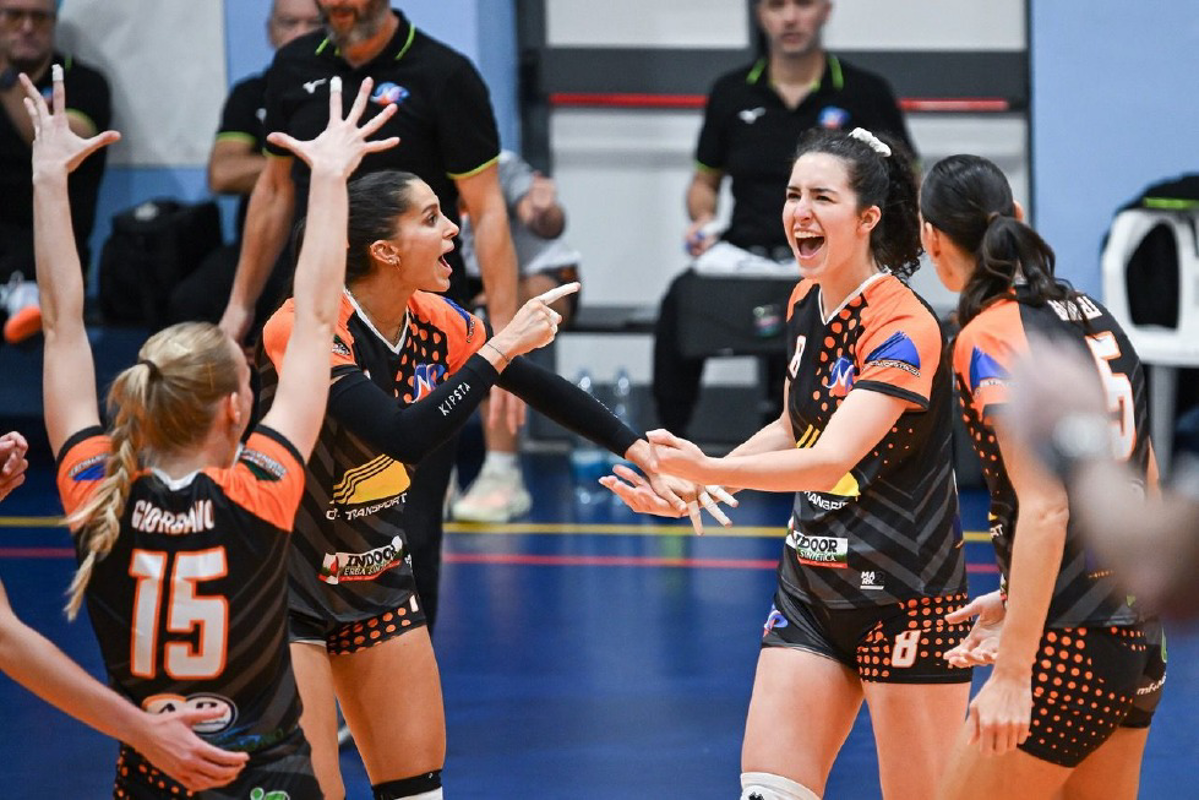 Crema News - Volley B1 - Ripalta soffre, ma vince