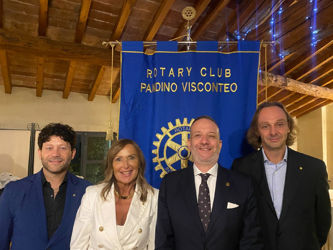 Crema News - Pandino - Tre personaggi al Rotary
