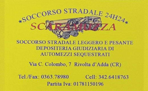 Soccorso stradale Scaramuzza