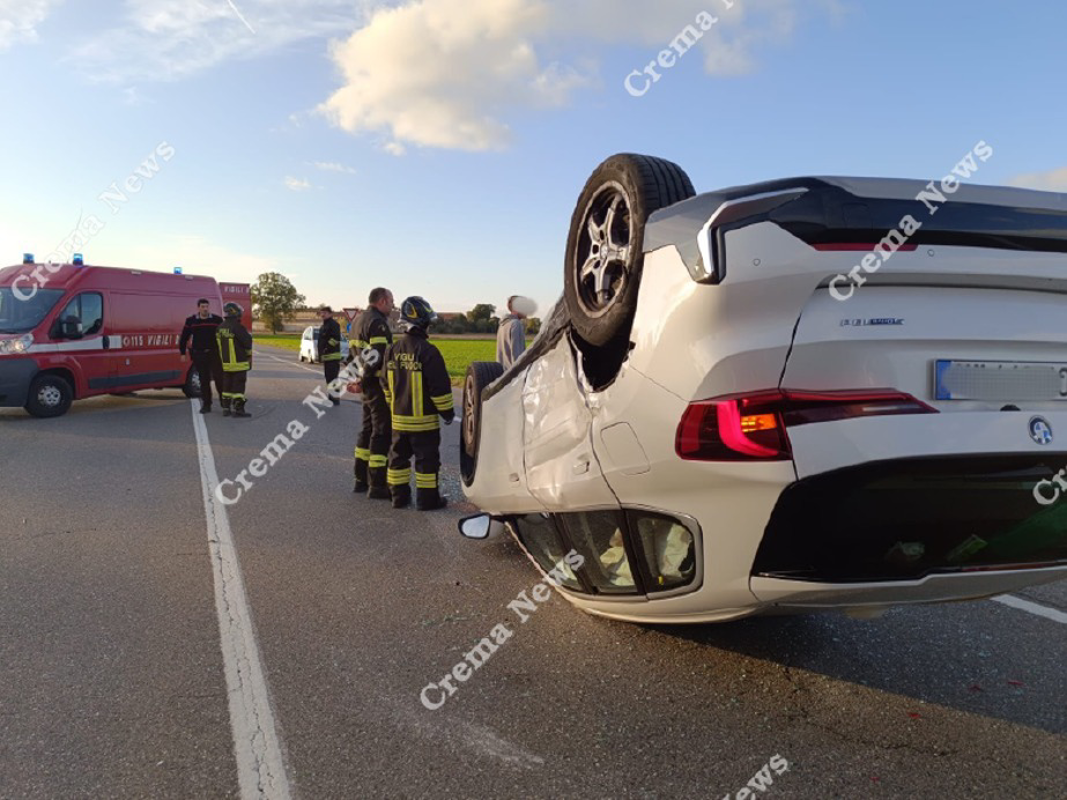 Castelleone - Ubriaco fa incidente