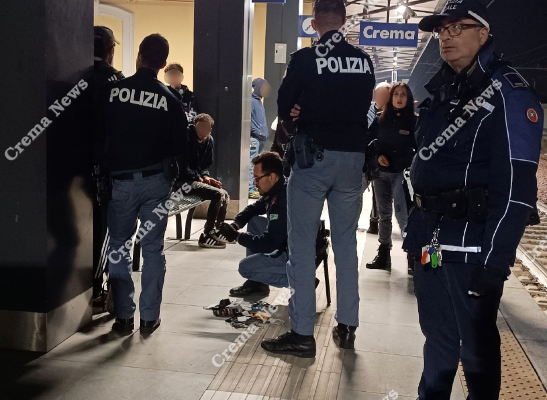 Crema - Rissa in stazione