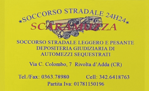 Soccorso stradale Scaramuzza