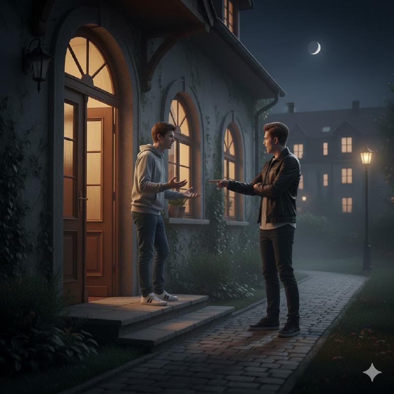 Spino d'Adda - Lite sulla soglia di casa