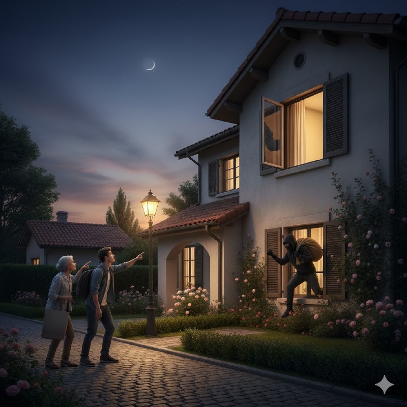 Pianengo -  Ladri in casa