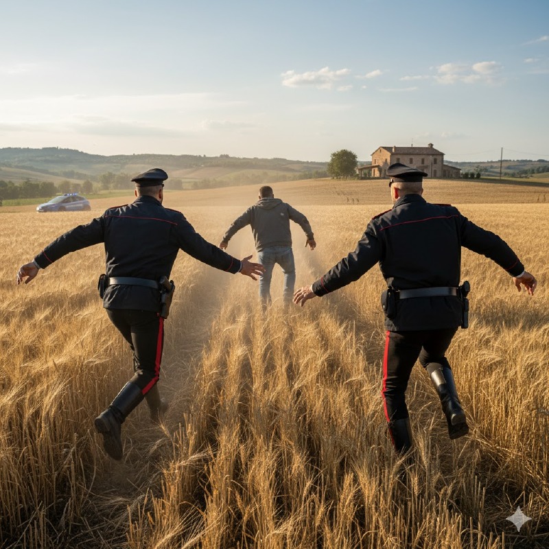 Madignano - Fuga e cattura