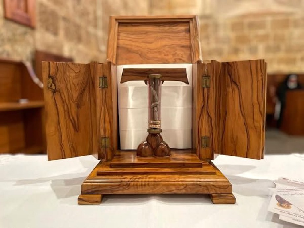 Crema- Arriva la reliquia di San Francesco