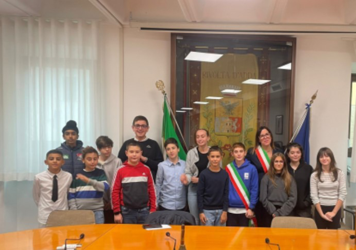 Rivolta d'Adda - Vittorio Motta, sindaco junior 