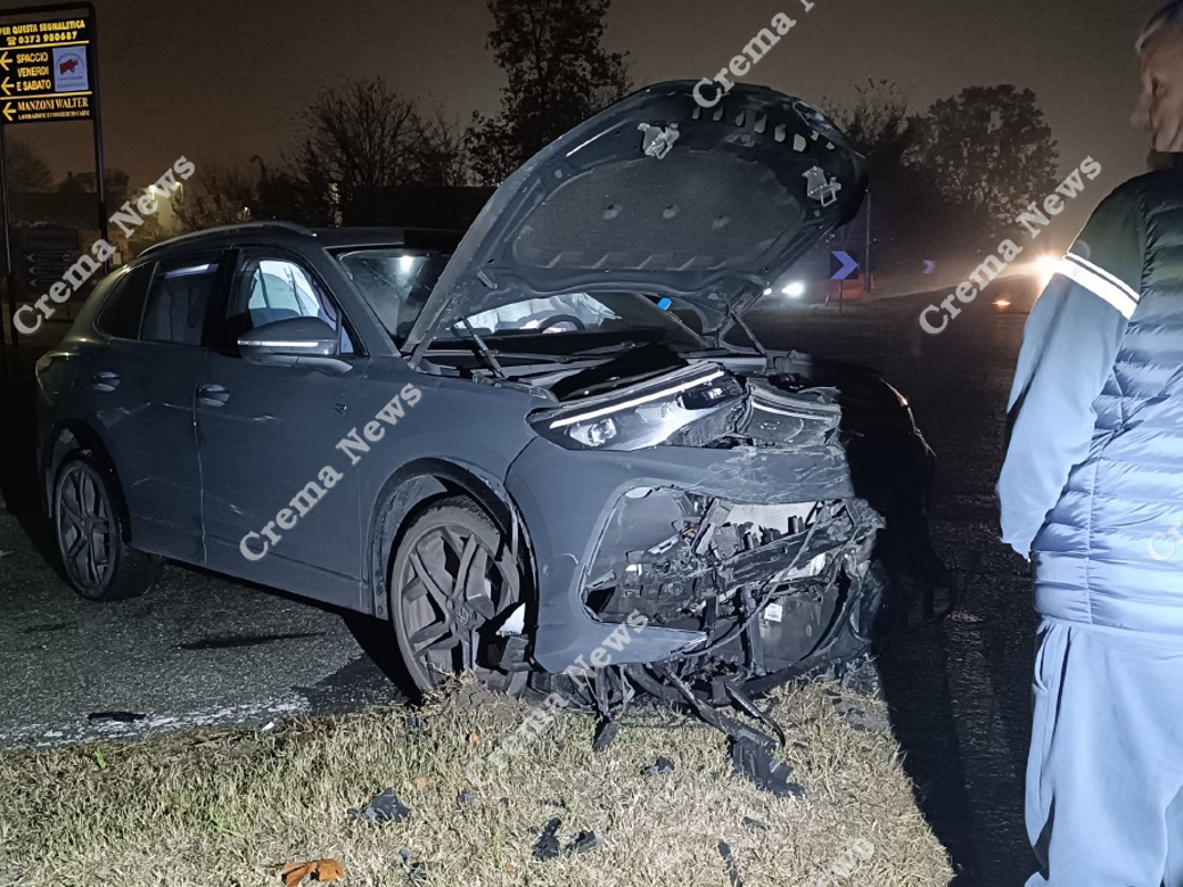 Pandino - Perde il controllo dell'auto