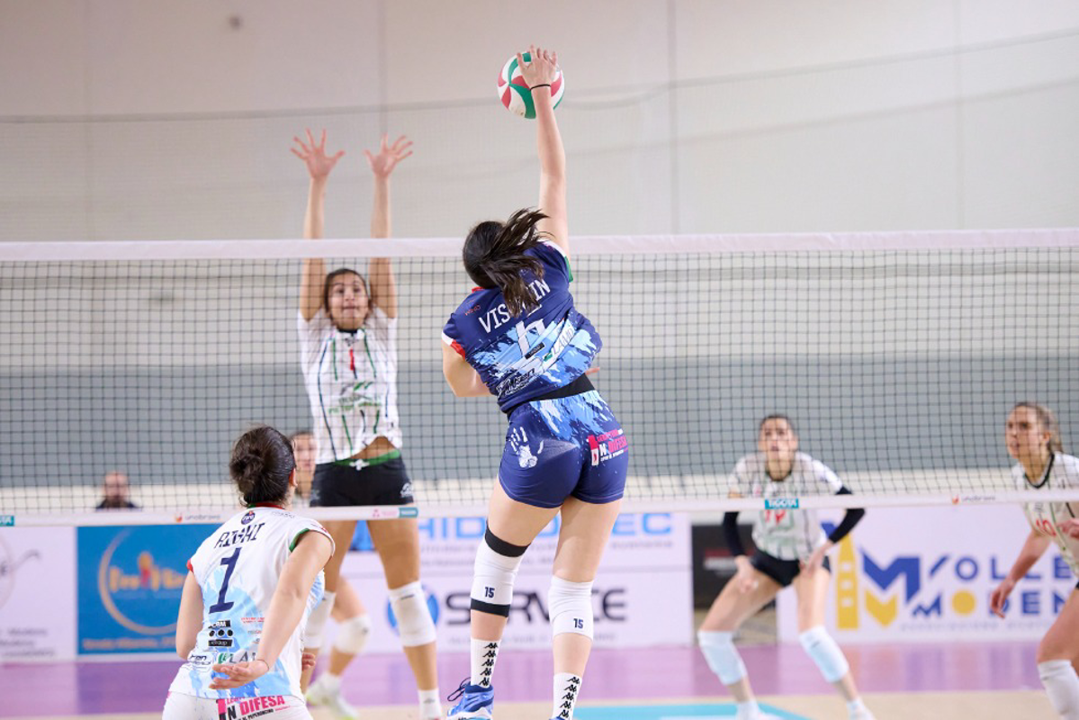 Volley A2 - Trasporti Bressan, per un pelo