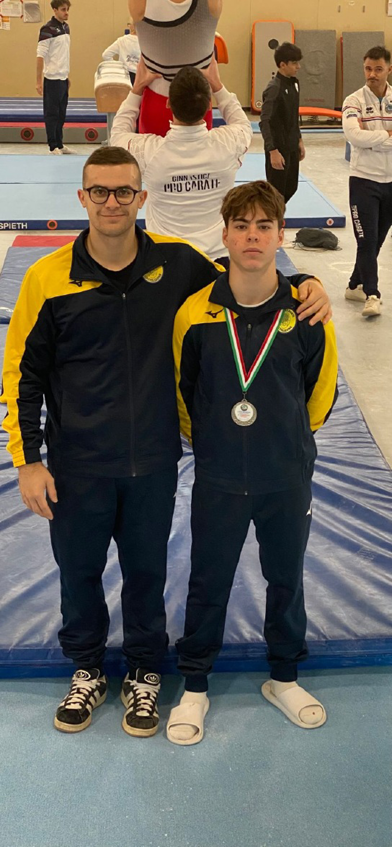 Ginnastica - Christian Grandinetti secondo a Fermo