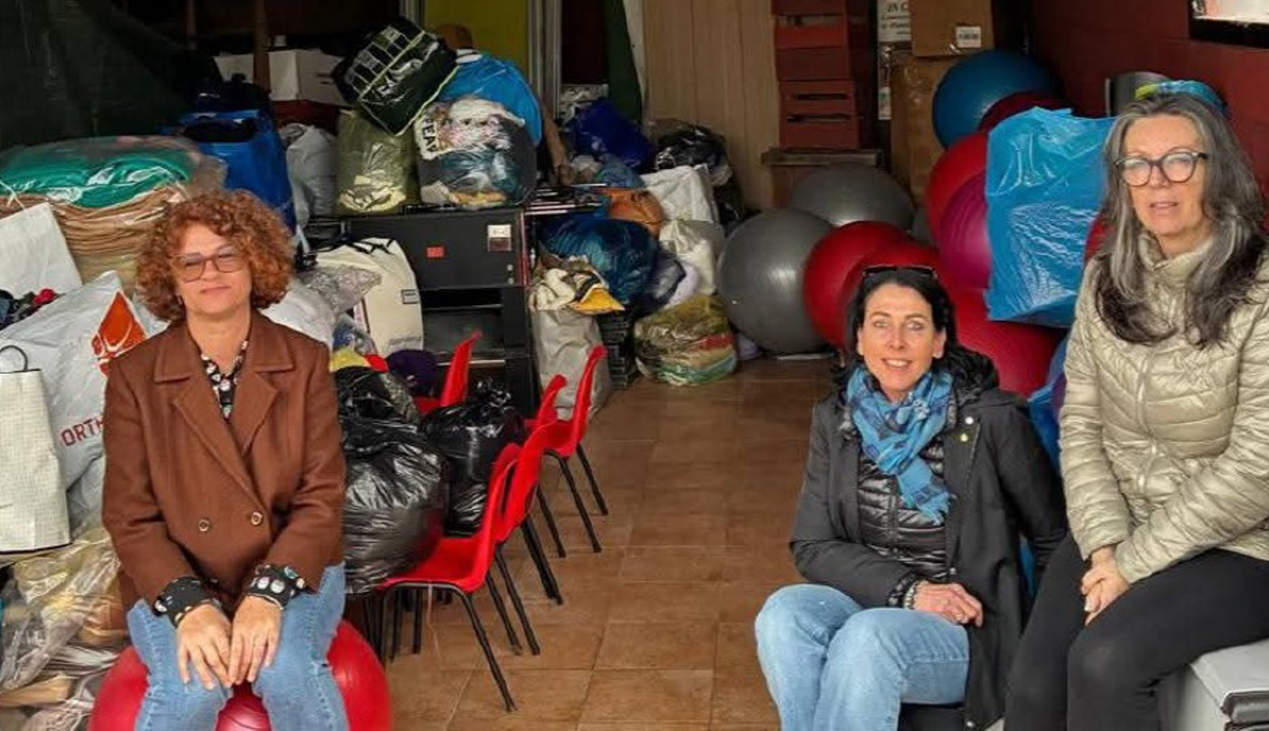 Spino d’Adda - Indumenti per i ragazzi di Rogoredo. 