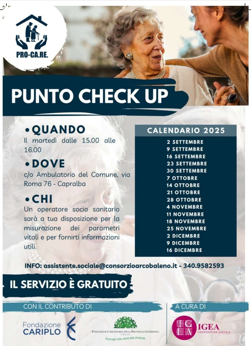 Gli appuntamenti da lunedì a mercoledì