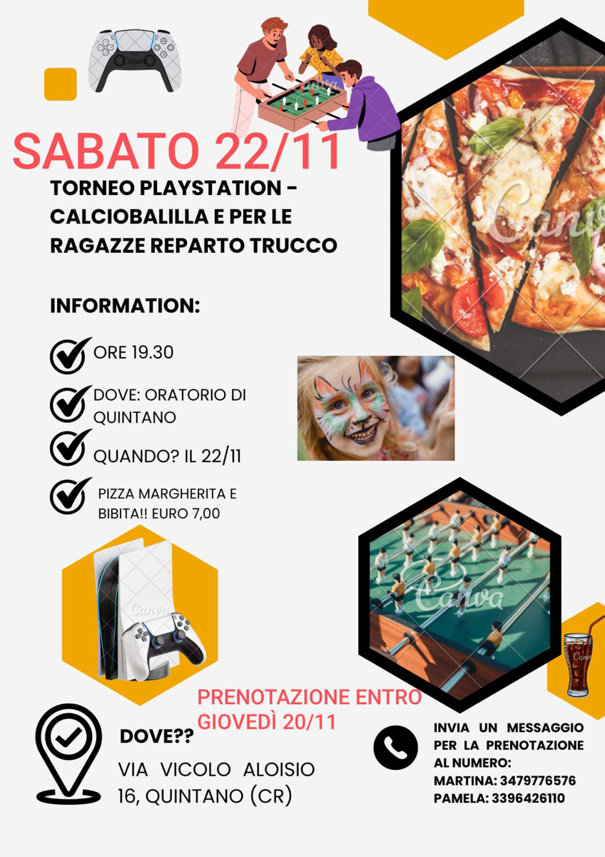 Gli appuntamenti da venerdì a sabato