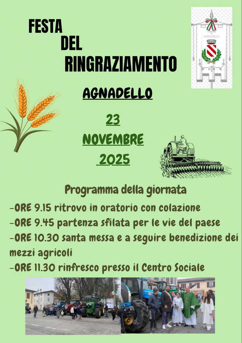 Gli appuntamenti di domenica