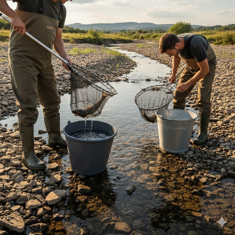 Dovera - Pesci salvati
