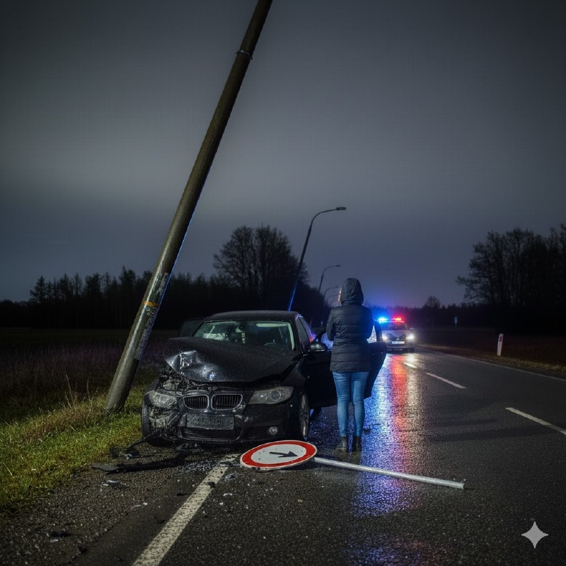 Dal territorio - Ubriaca, fa incidente
