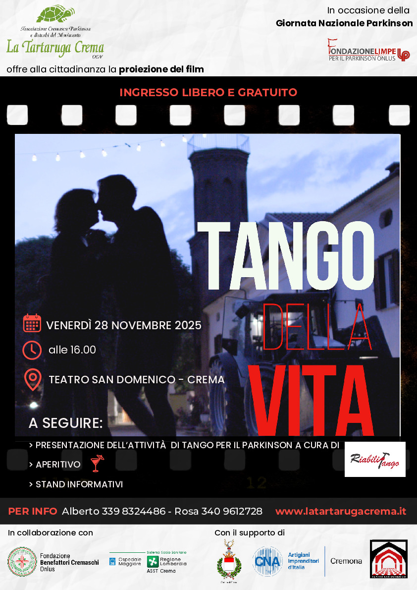 Crema - Un tango ti cura il Parkinson