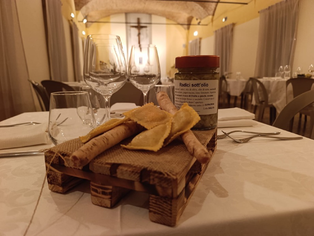 Soncino -Ravioli alla radice di Soncino