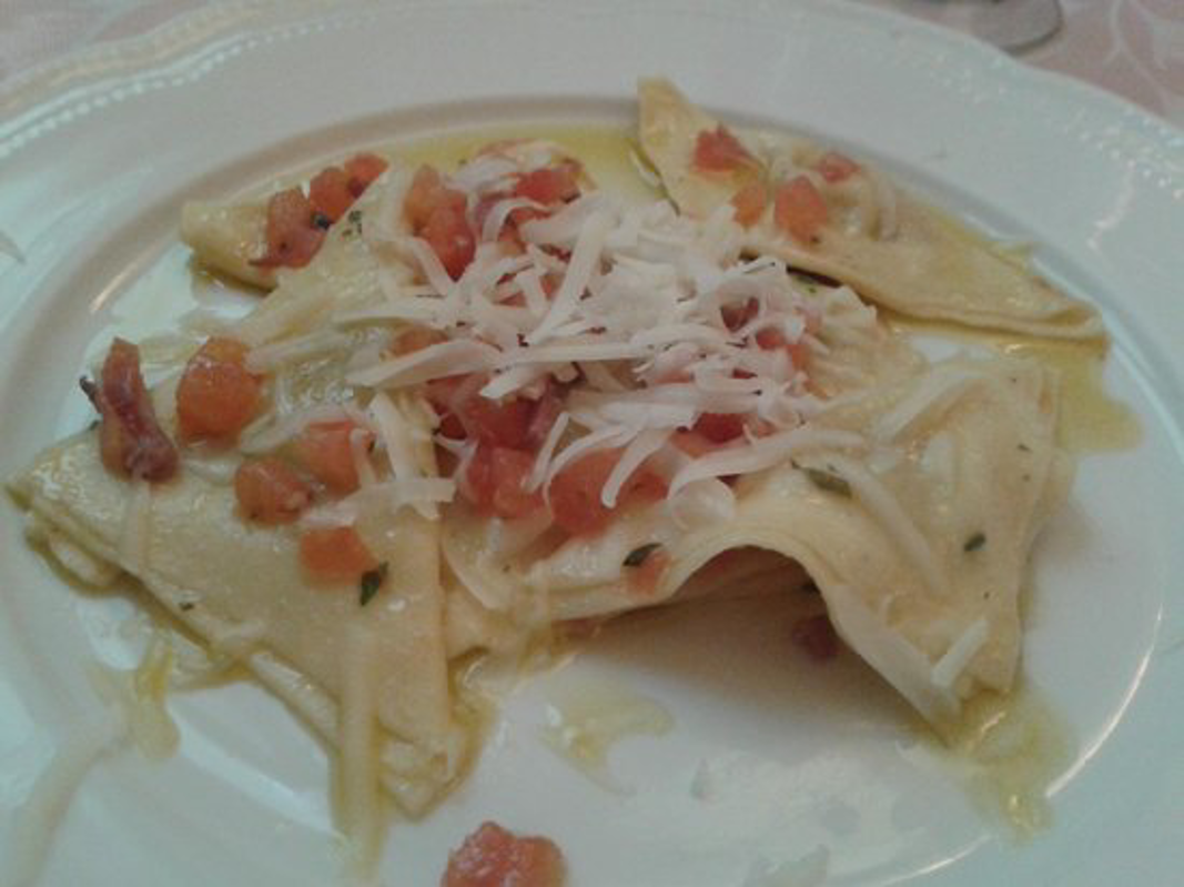 Soncino -Ravioli alla radice di Soncino