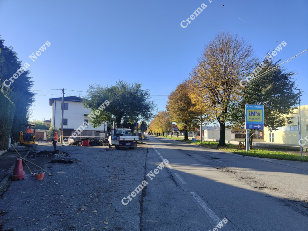 Vailate - Nuovo asfalto, troppo tempo 