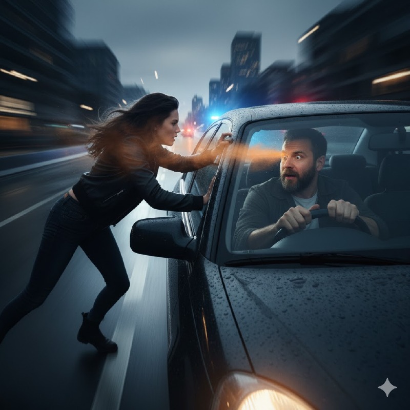 Crema - Rapina allo spray