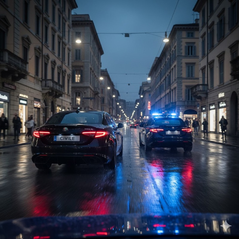 Dal territorio - Inseguimento in città