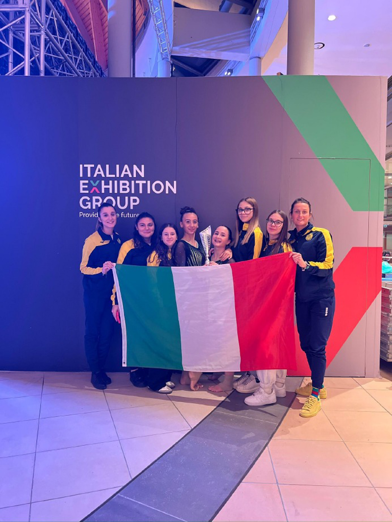 Ginnastica - Podi a Rimini per la Liberi e Forti 