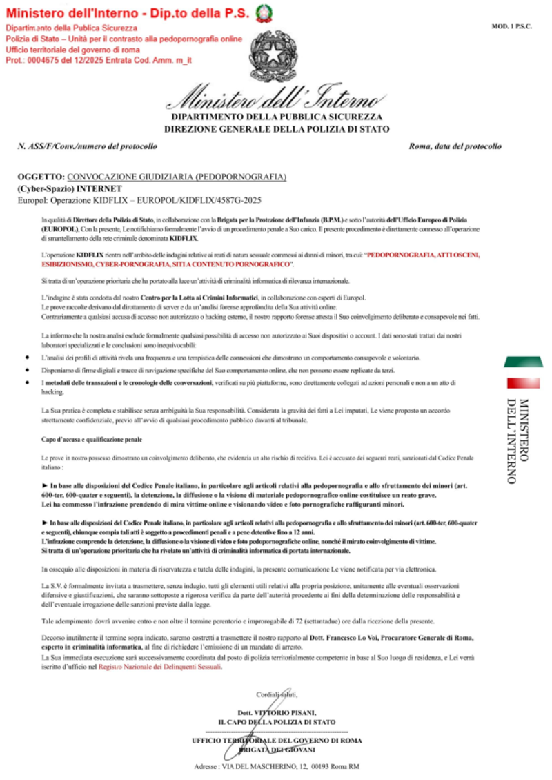 Crema - Non è la polizia