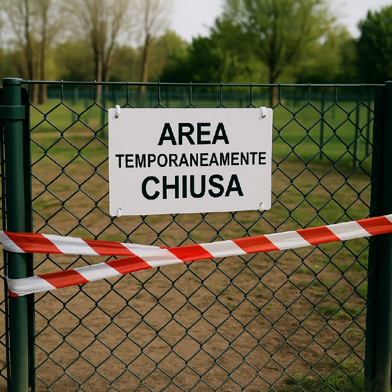 Bagnolo - Chiusa l’area cani 