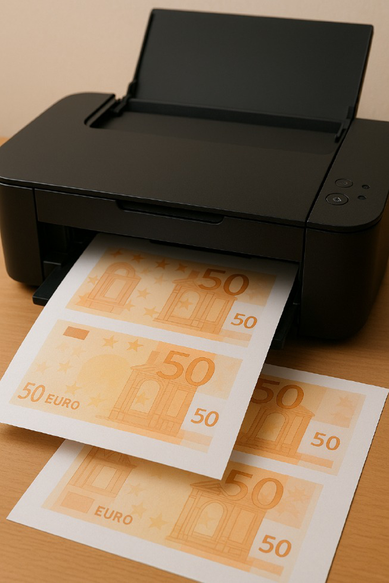 Dal territorio - Spende banconote da 50 euro false