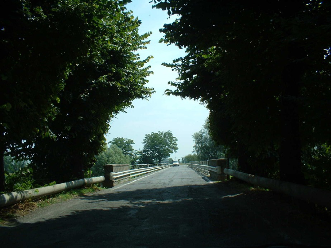 Sergnano/Casale Cremasco - I lavori al ponte