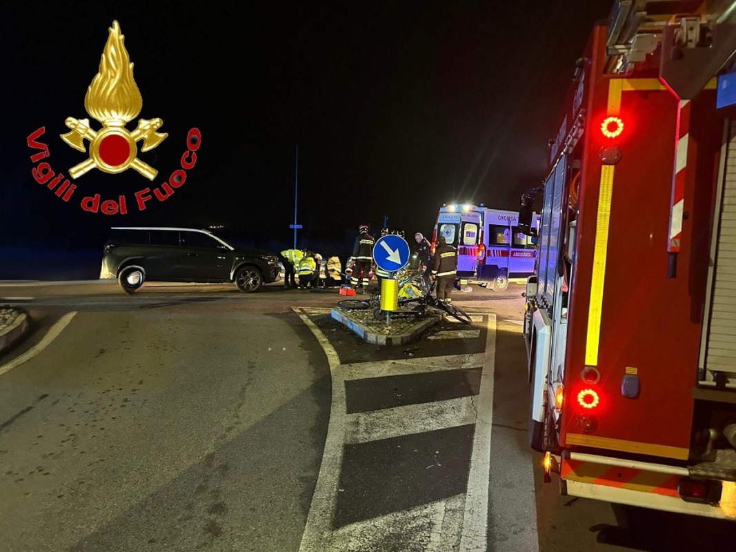 Dal territorio - Auto travolge un ciclista 