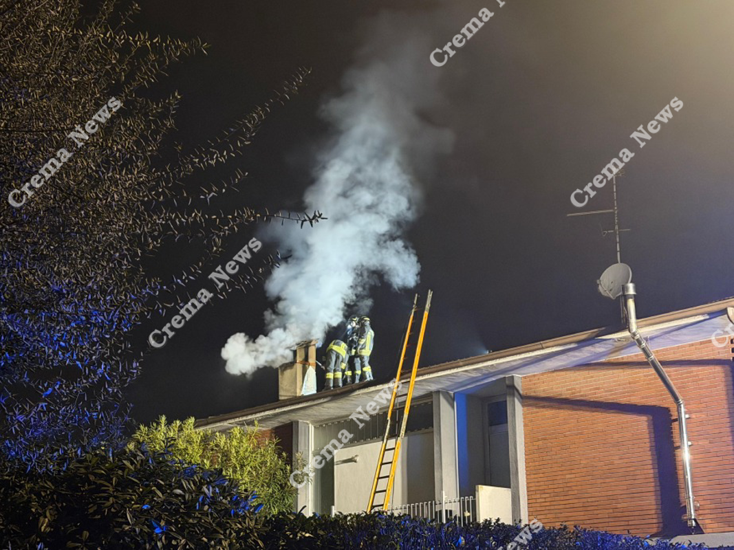 Soncino - Camino a fuoco