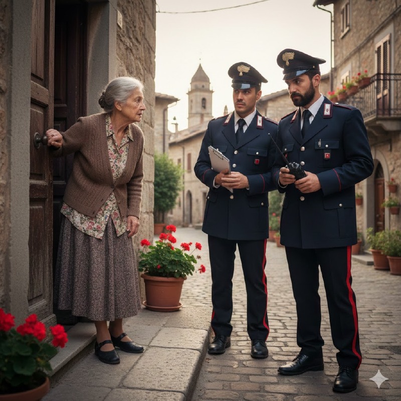 Spino - Finti carabinieri smascherati dalla nonna 