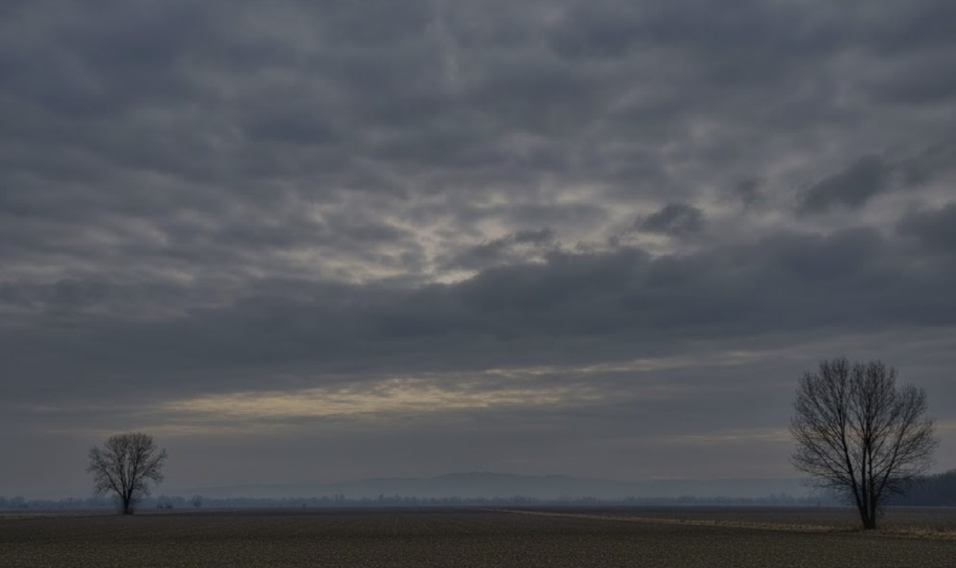 Cielo coperto di nuvole