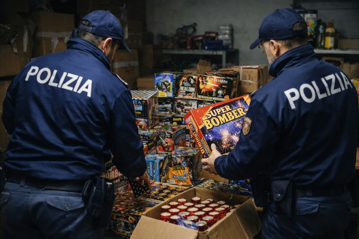 Dal territorio - Maxi sequestro di fuochi d’artificio