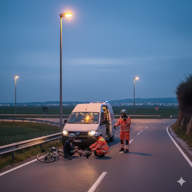 Ripalta Cremasca - Ciclista investito