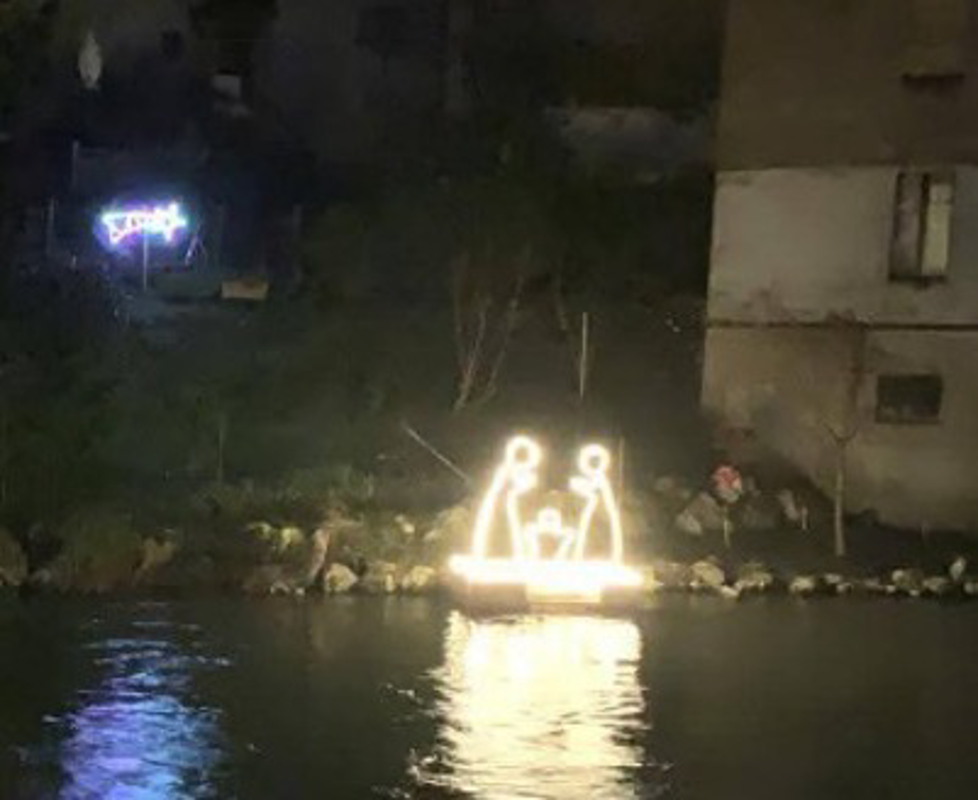 Cumignano - Presepe sull'acqua