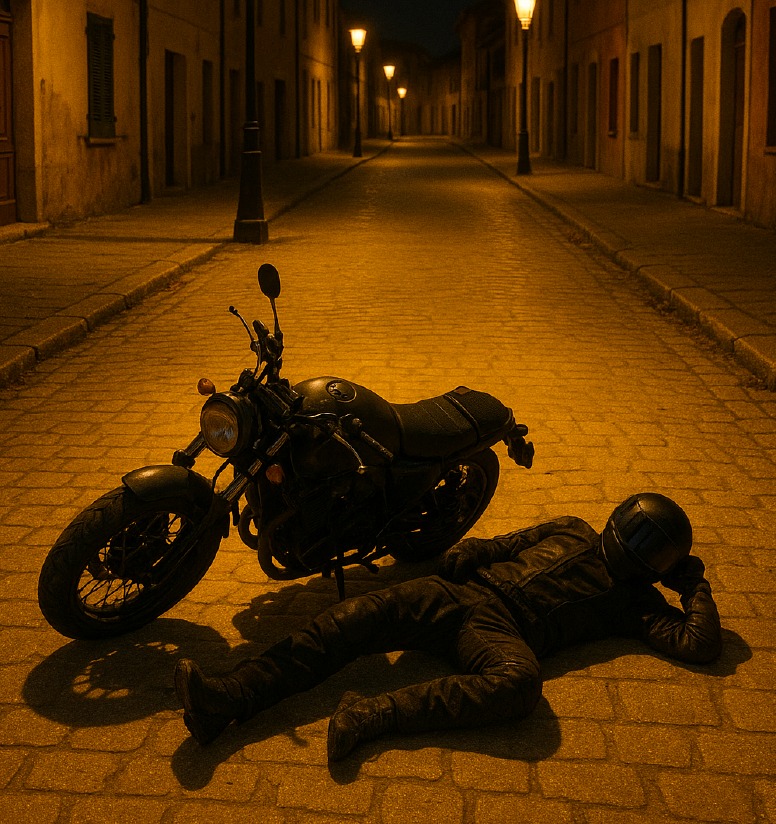 Crema News - Vailate - Motociclista ferito