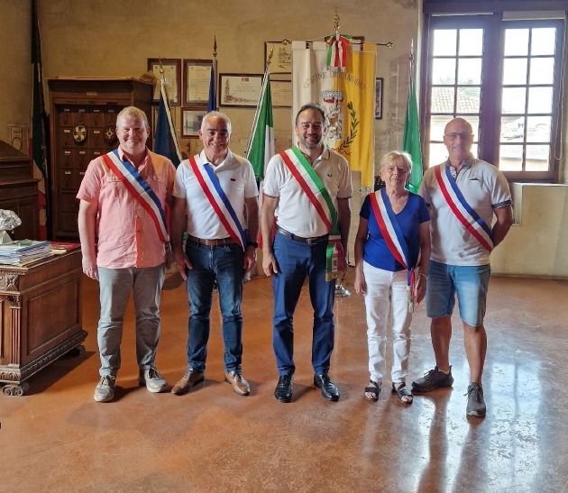 Crema News - Pandino -Saint Denis en Val in visita a Pandino