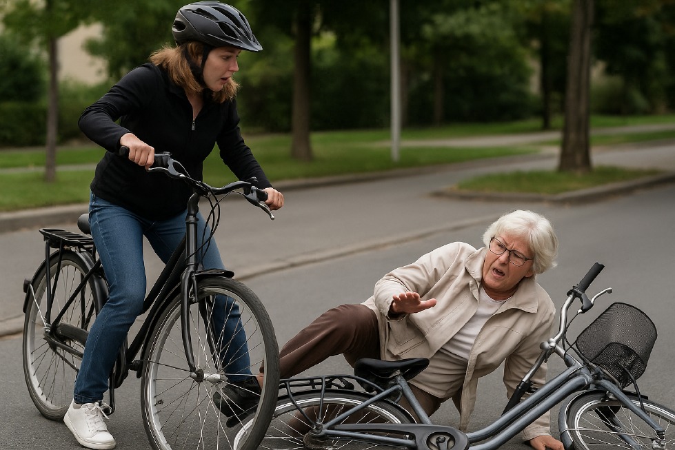 Crema News - Rivolta - Scontro tra bici